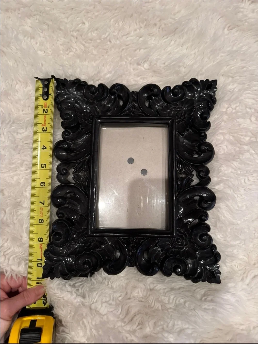 Baroque black Picture Frame